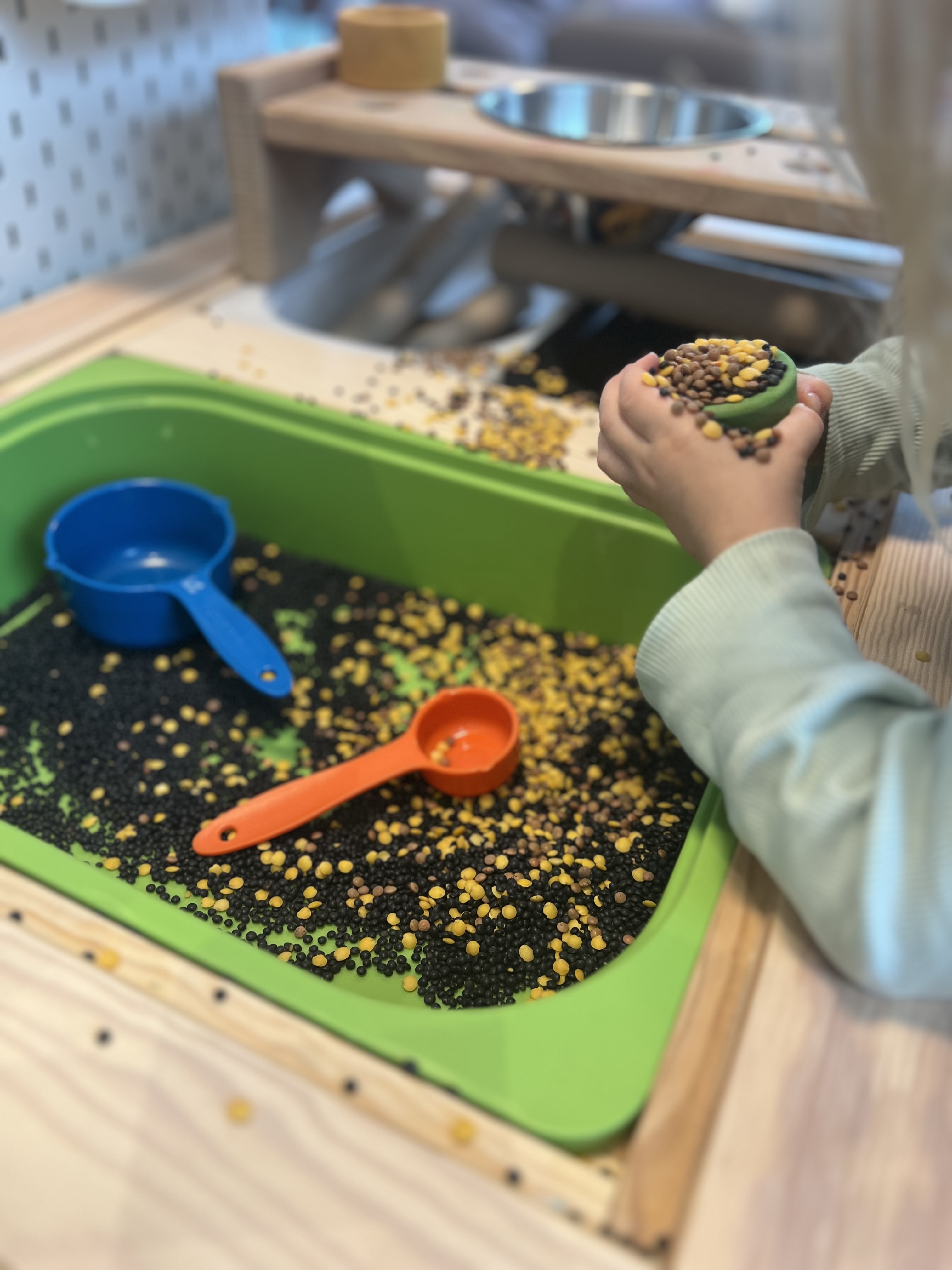 Aktionstabletts & Sensory Play